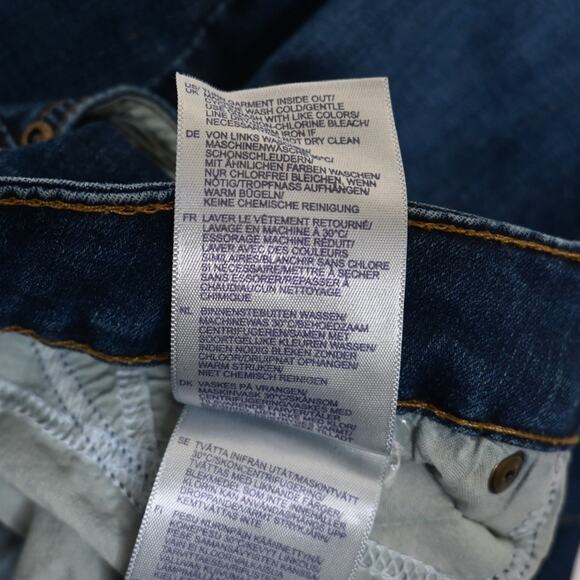 NYDJ Womens 14 Dark Wash Skinny Ankle Jeans Lift X Tuck Technology - Picture 12 of 12